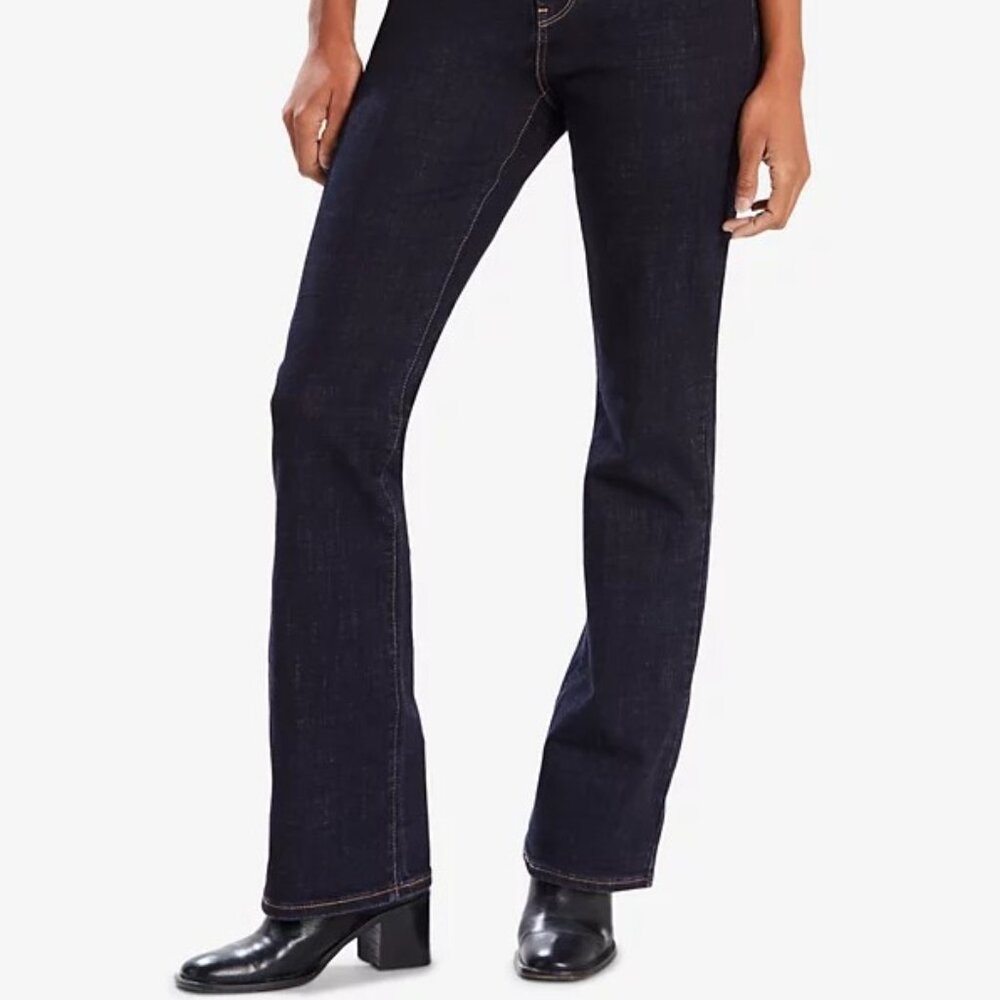 Levi’s 512 Women's Perfectly Slimming Bootcut Blue Jeans Size 8 - 38" Length